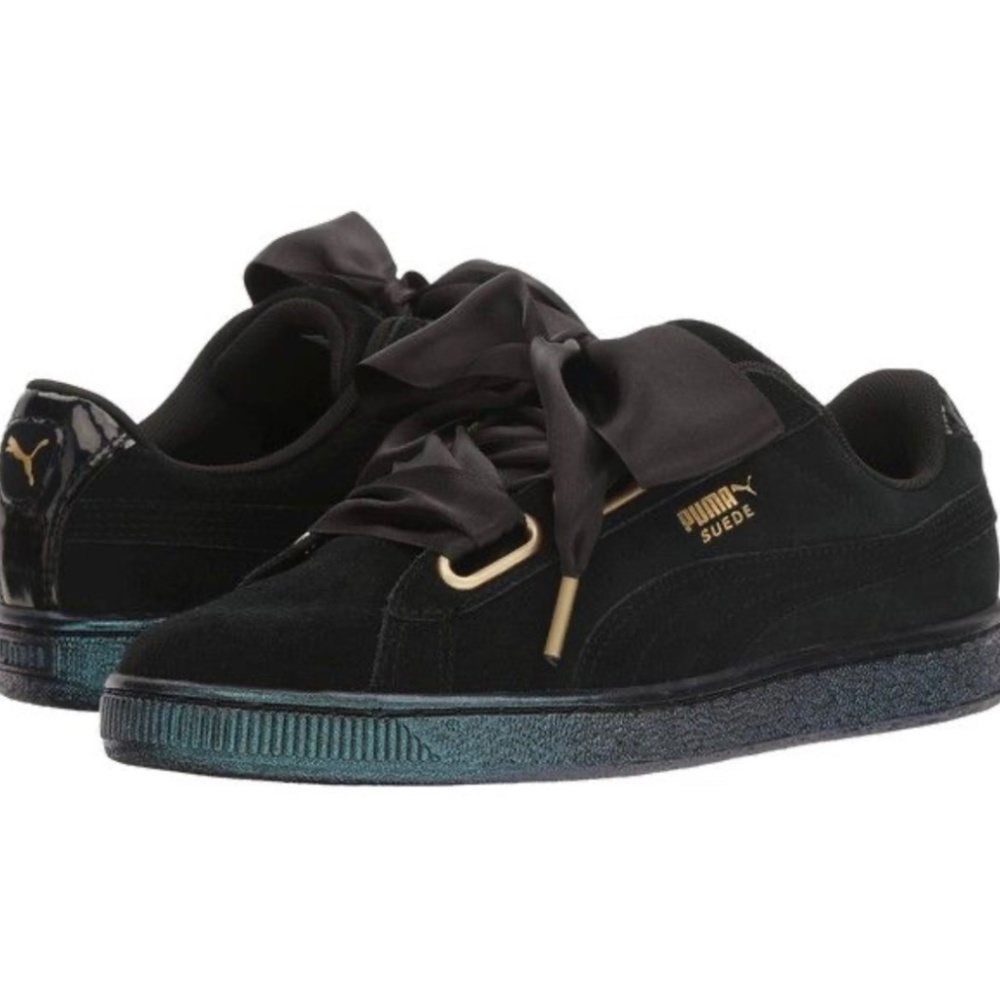Puma Suede Heart Satin Shoes